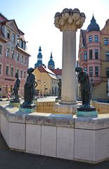 Knappenbrunnen in Lutherstadt Eisleben