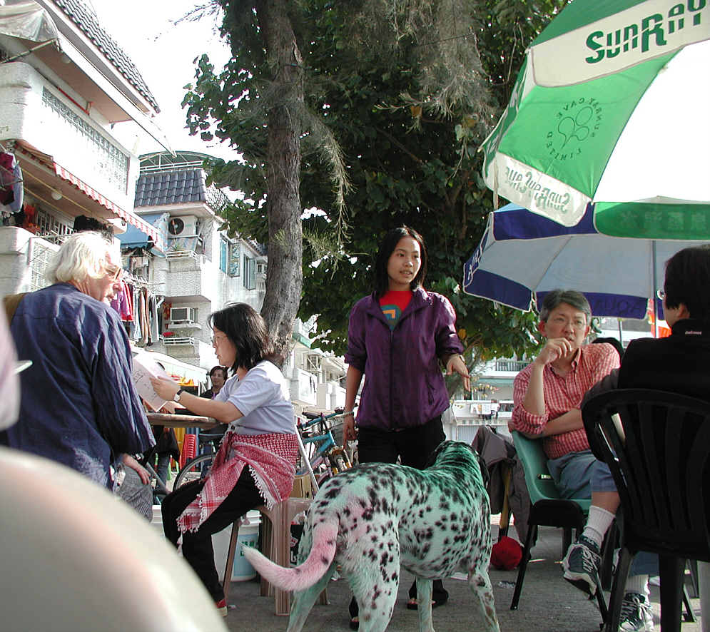 Kneipenszene auf CheungChau