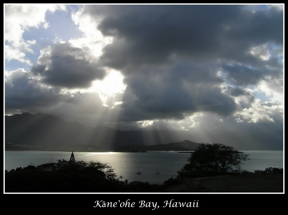 Kâne'ohe Bay Sunset