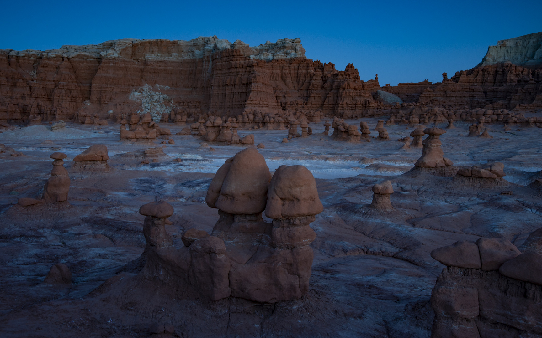 Knetmasse a masse im Goblin Valley 