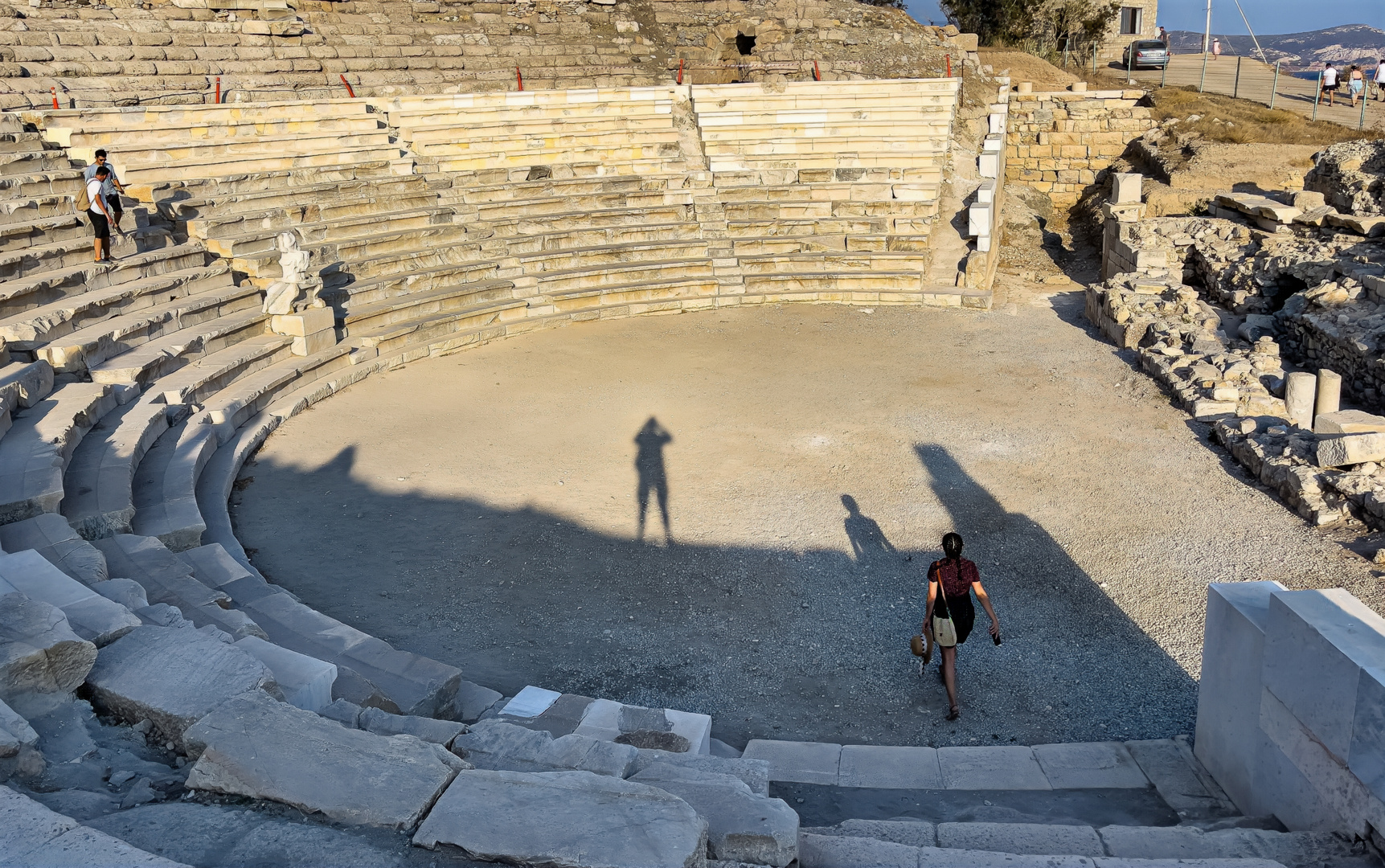 Knidos antikes Theater 1