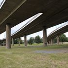 Kniebrücke Düsseldorf (Oberkasseler Seite)