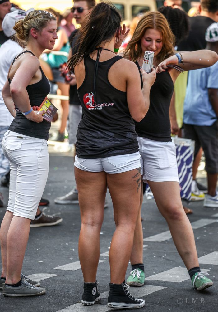 Knielänge, Shorts-Länge ...