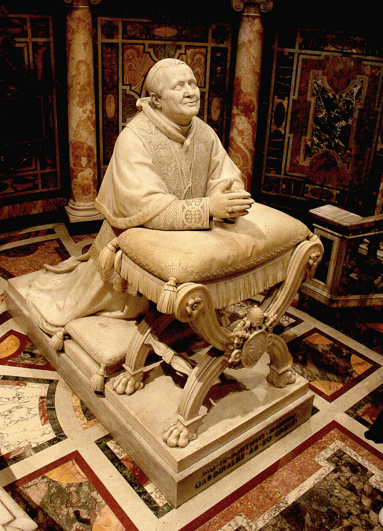 Kniender Papst Pius IX.