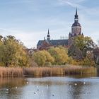 Knieperteich und Marienkirche Stralsund