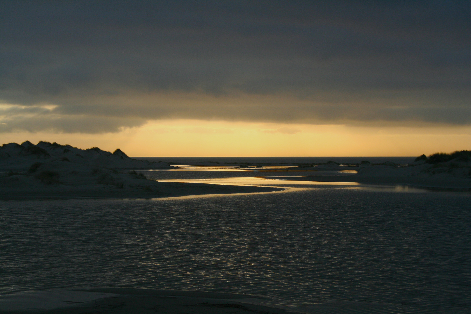 Kniepsand im Abendlicht - 2014