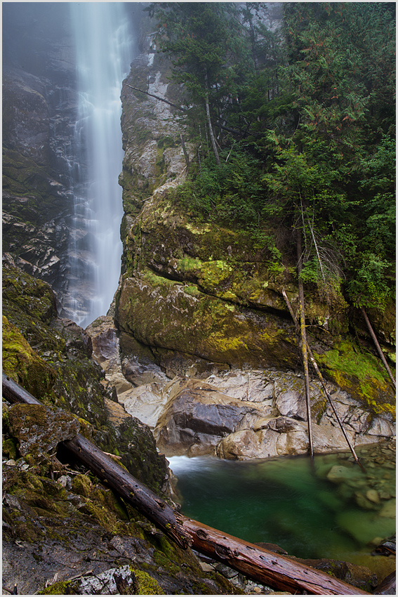 Knight Inlet Waterfall