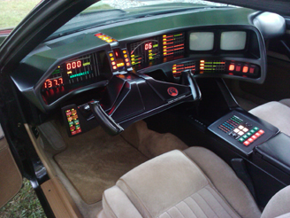 Knight Rider car dash