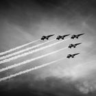 "Knights on dark sky...Patrouille Suisse"