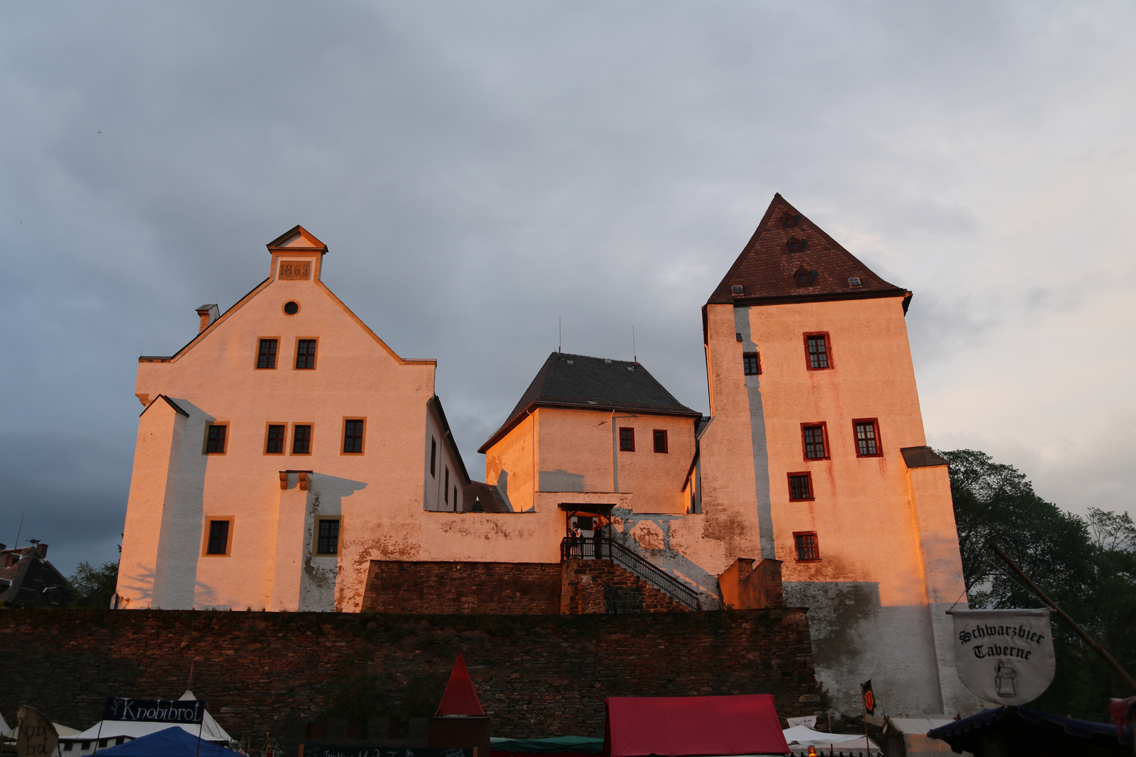 Knobibrot und Schwarzbier