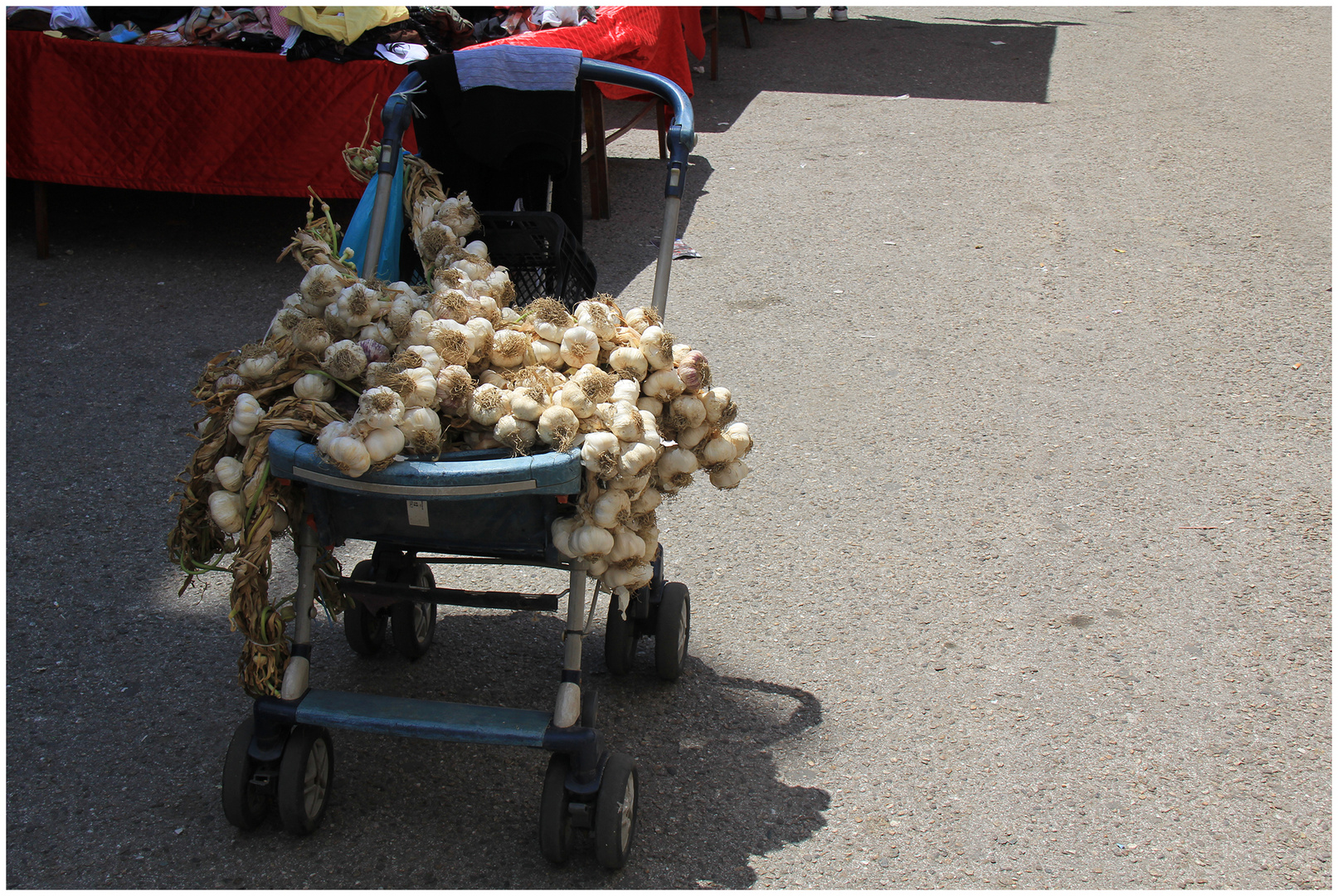 Knoblauch-Transporter...