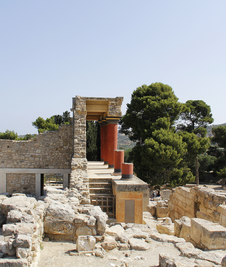 Knossos - Bastion vom Mittelhof