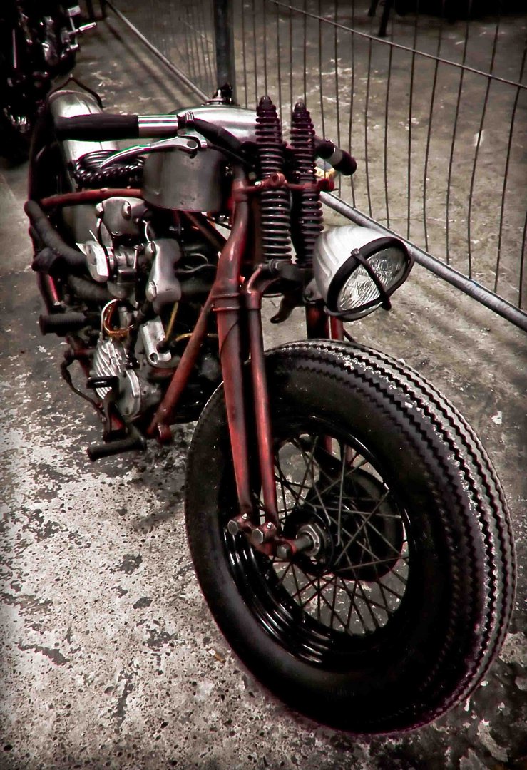 Knucklehead Harley