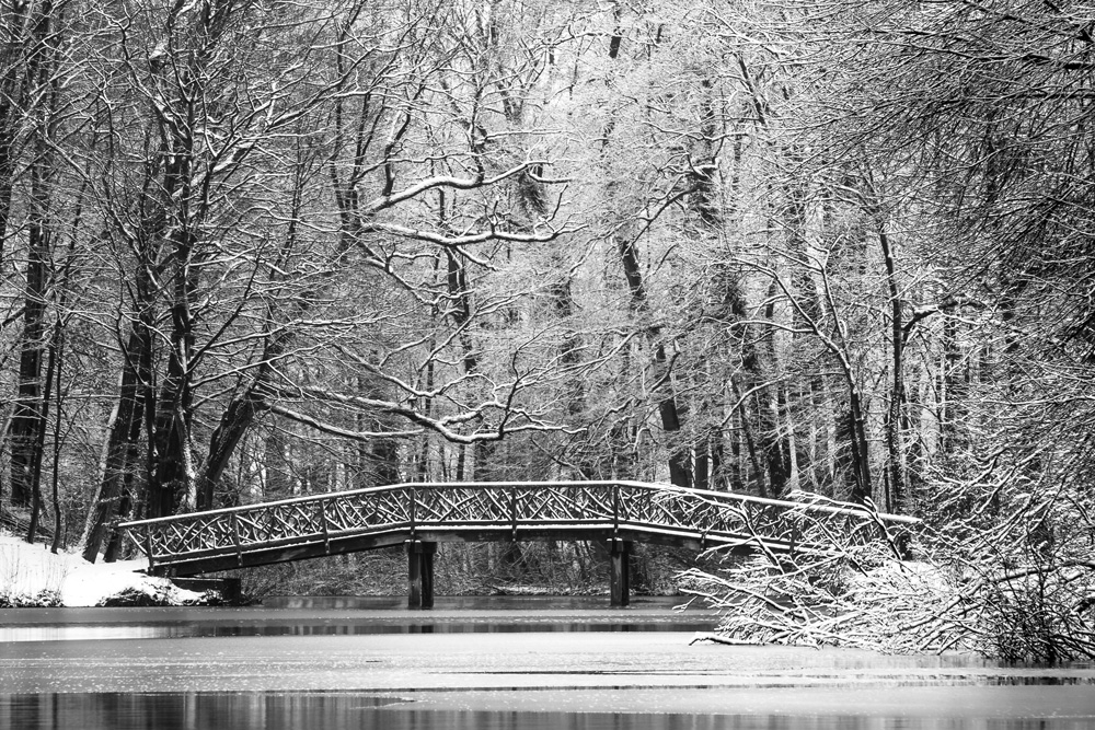 Knüppelbrücke am Bagnosee