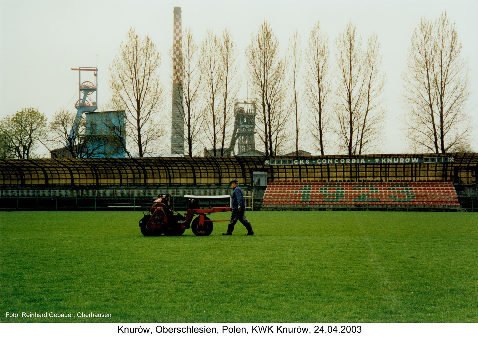 Knurów, Oberschlesien, Polen, KWK Knurów, 2003