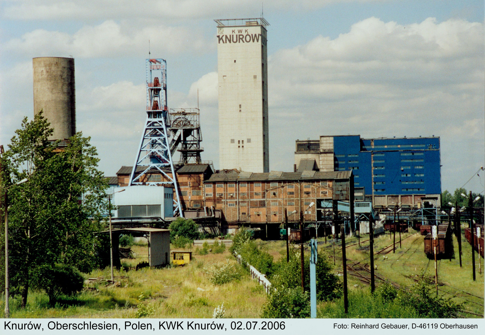 Knurów, Oberschlesien, Polen, KWK Knurów, 2006 Foto & Bild world