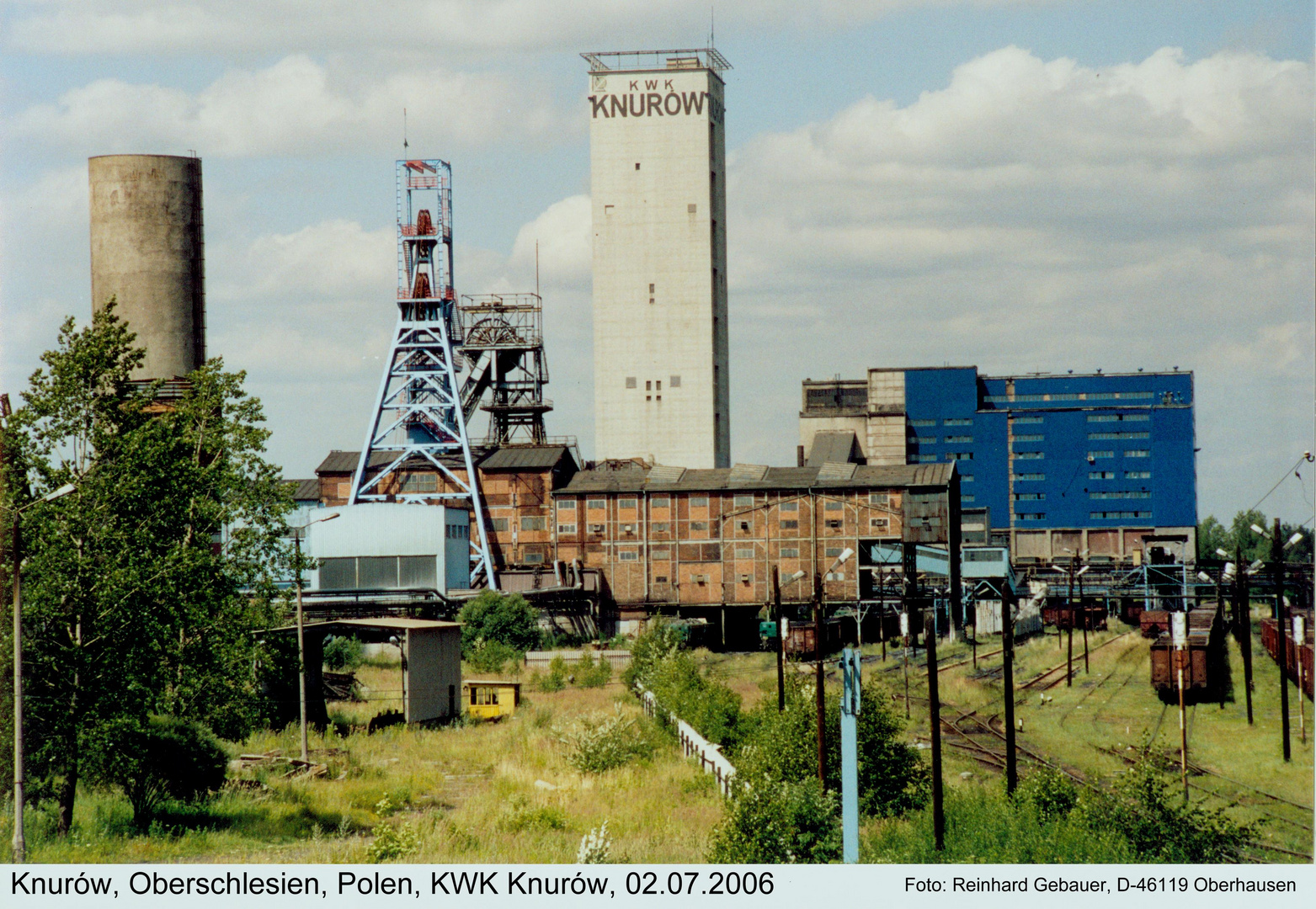 Knurów, Oberschlesien, Polen, KWK Knurów, 2006