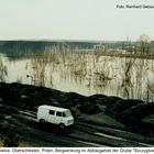 Knurów-Szczyglowice, Oberschlesien, Polen, Bergsenkung im Abbaugebiet der Grube Szczyglowice, 2003