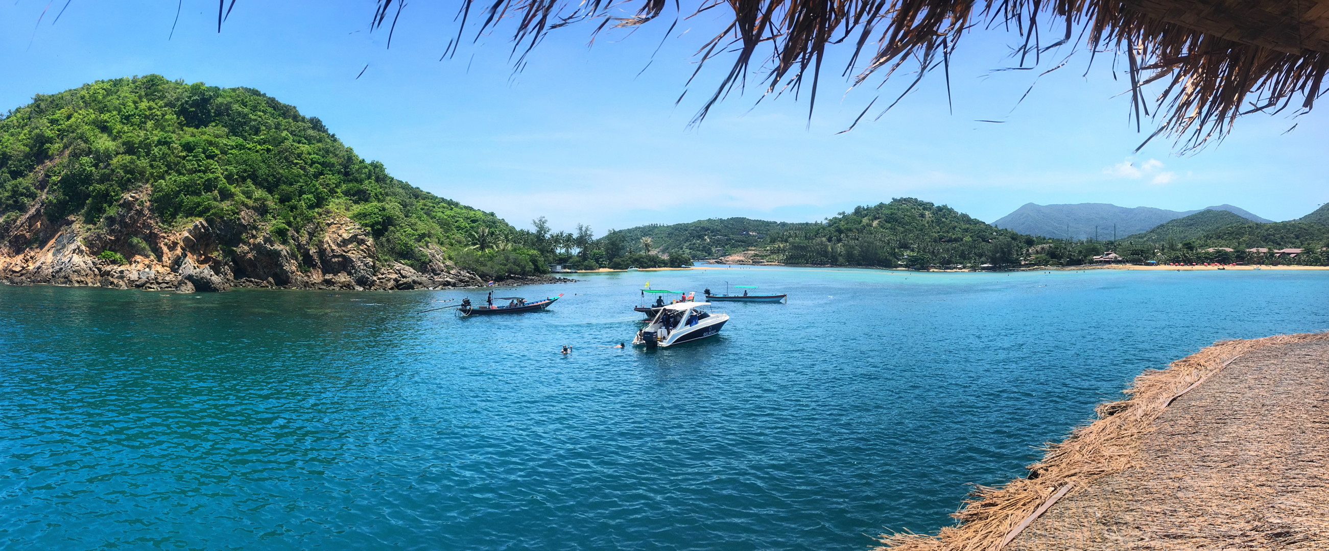 Ko Phangan vom Boot aus