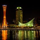 Kobe Harbour bei Nacht