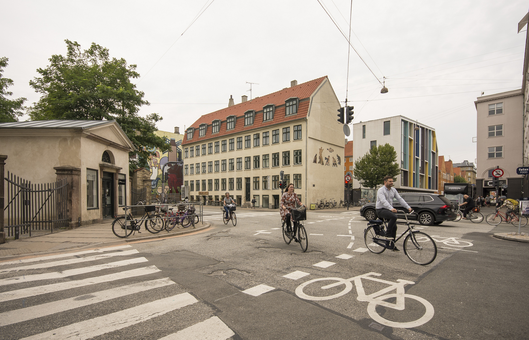 Kobenhavn - Solvgade - Kronprinsessegade - Kongens Have