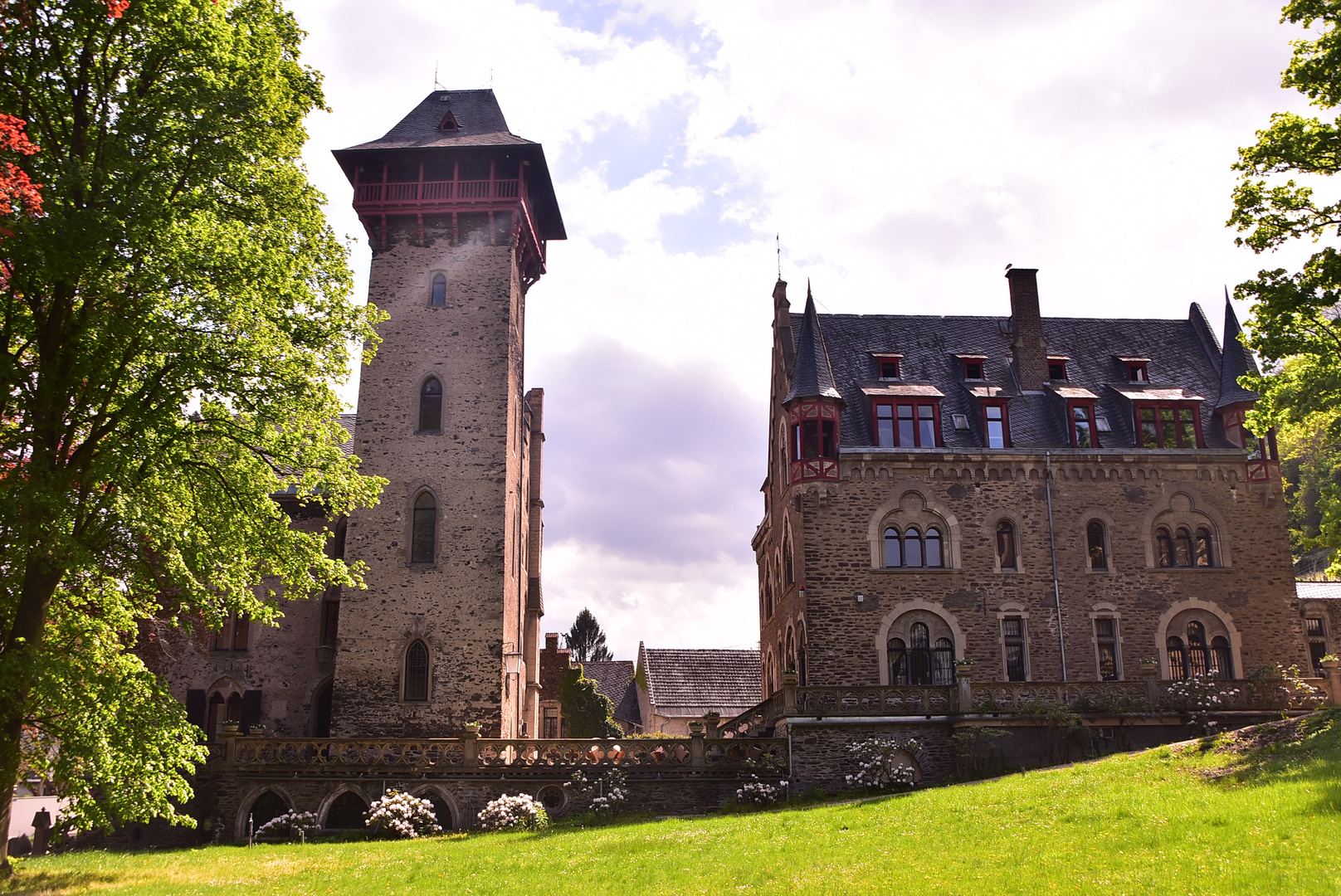 Kobern Gondorf Schloss Mai 2019 