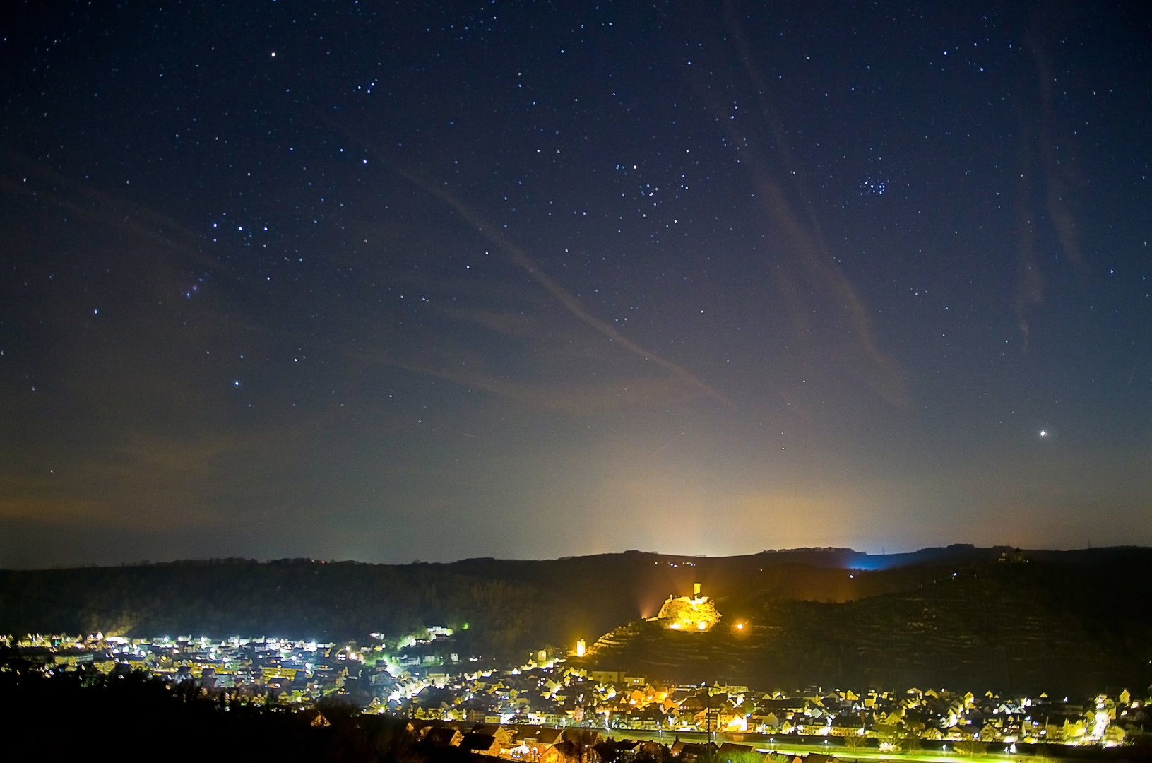 Kobern-Gondorf und die Hoffnung auf 'ne klare Nacht...