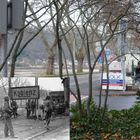 Koblenz 1945 - Kampf um Moselweiss - Now and then -