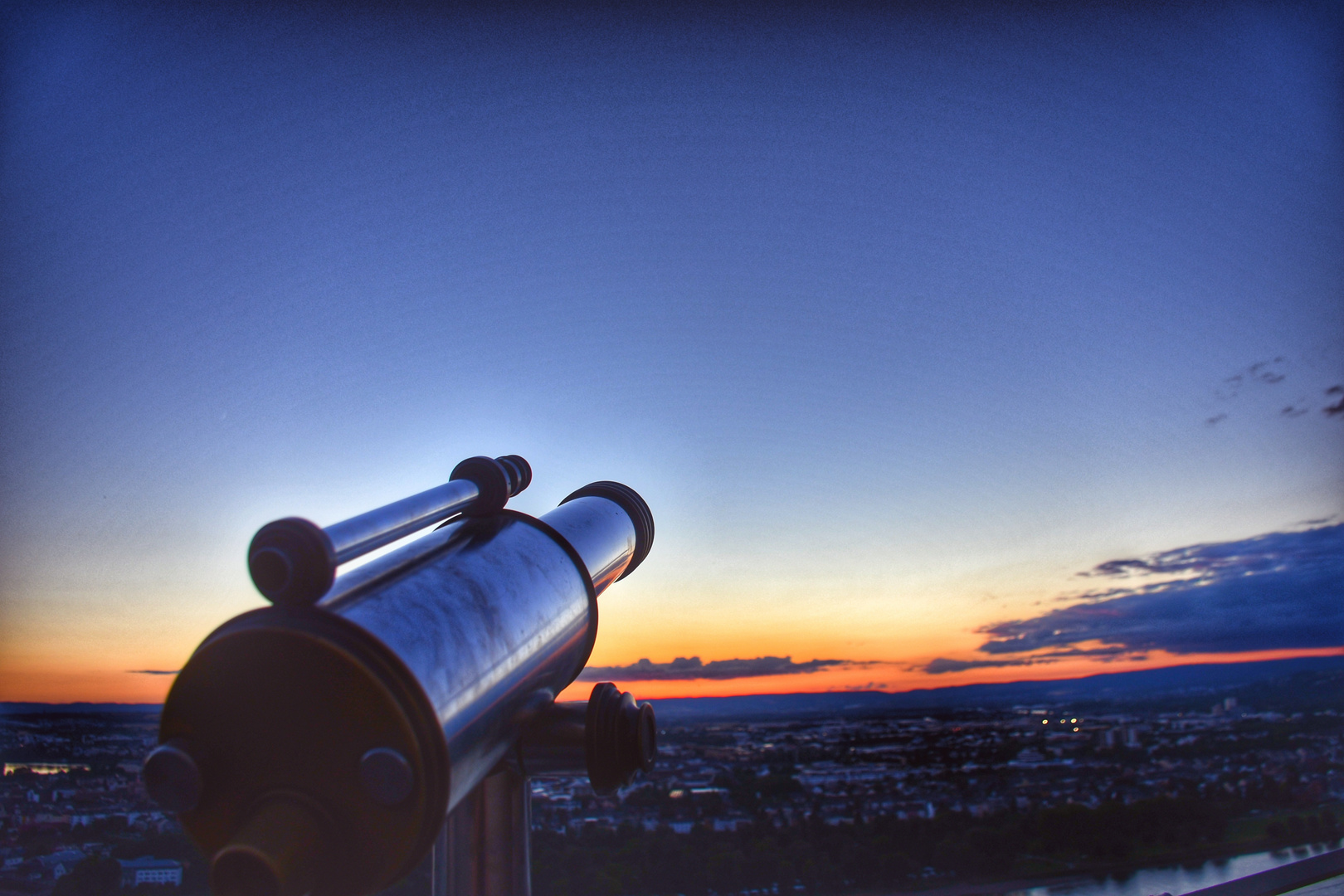 Koblenz Abenddämmerung 