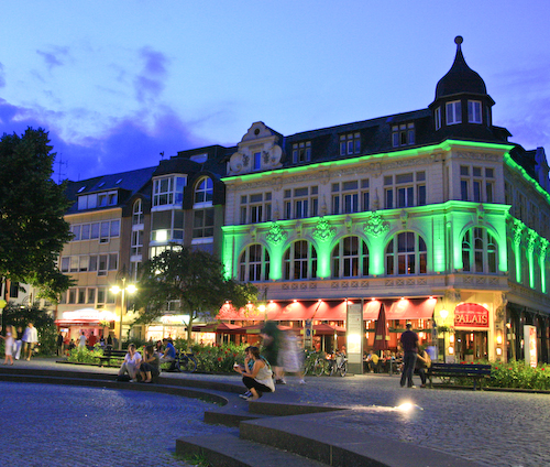 Koblenz Altstadt bei Nacht