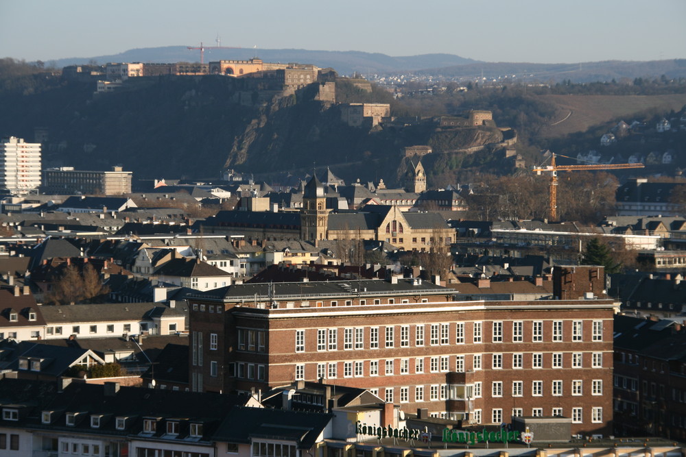 Koblenz am 2. Weihnachtsfeiertag