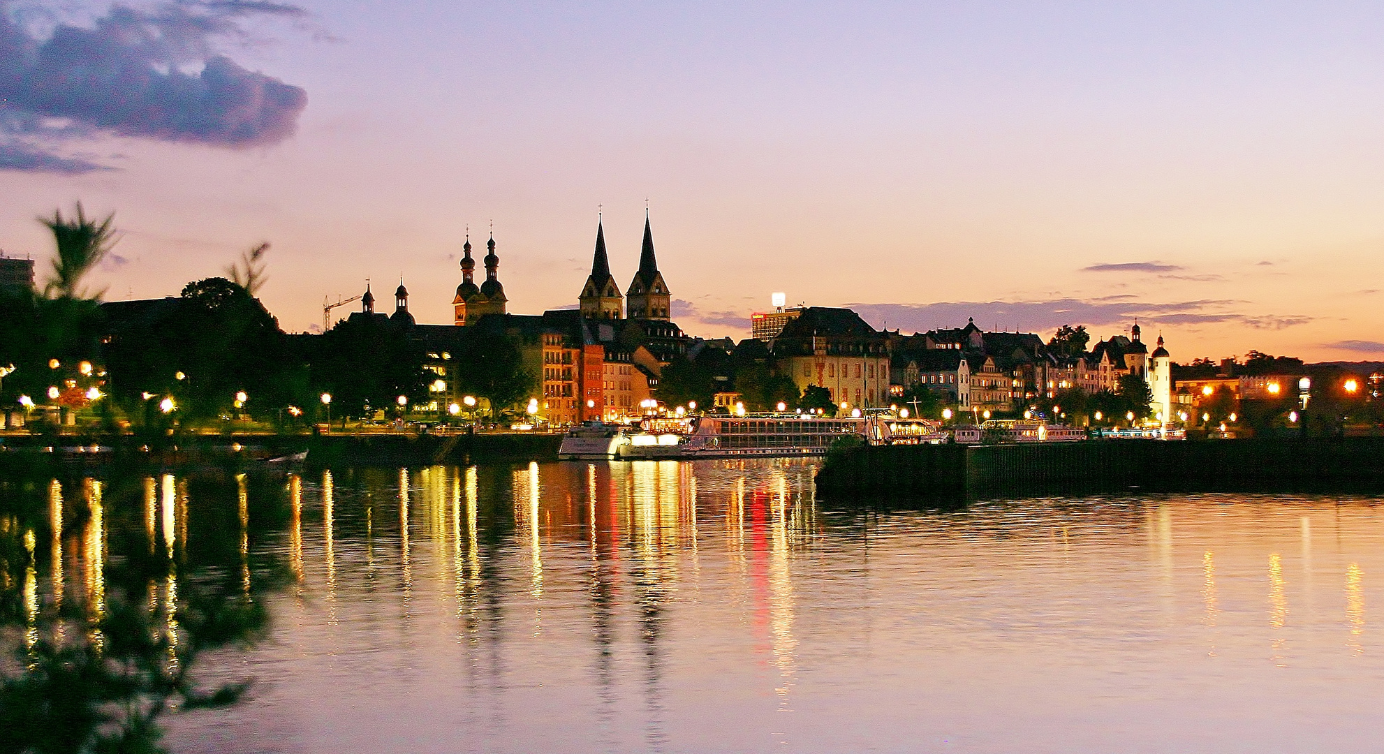 Koblenz am Abend