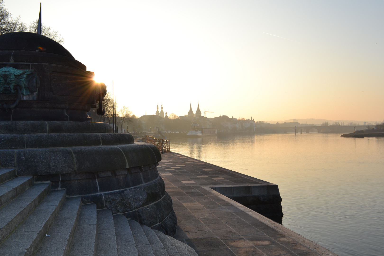 Koblenz - am Deutschen Eck