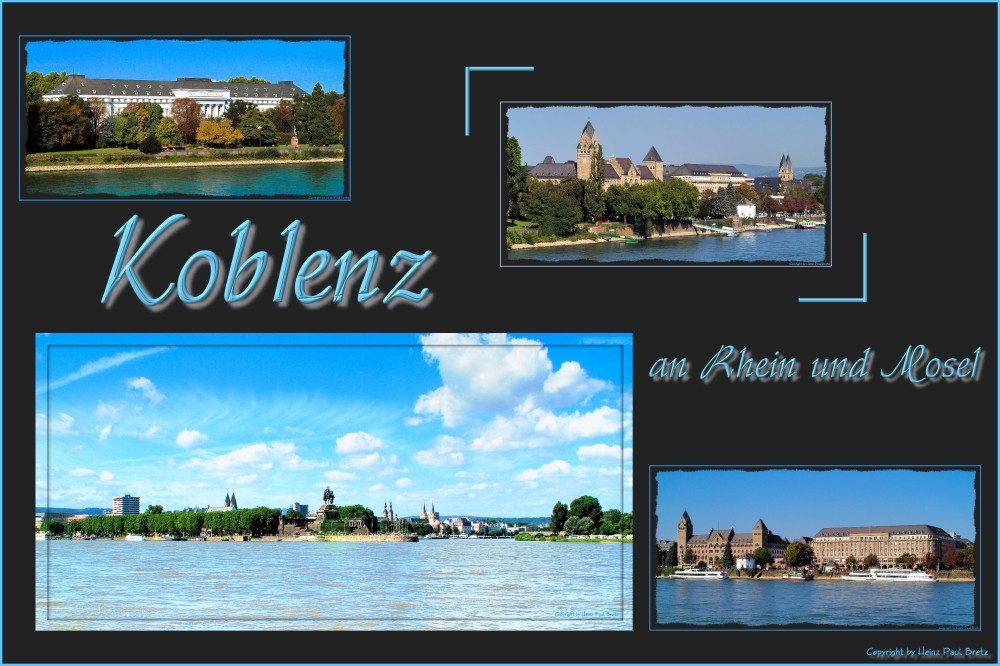 Koblenz an Rhein und Mosel