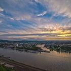 Koblenz at sunset