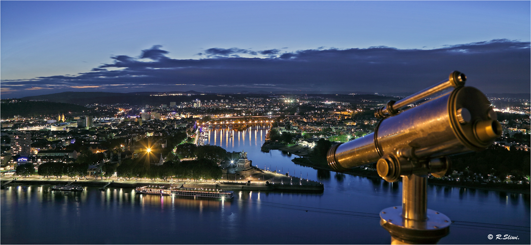 Koblenz bei Nacht