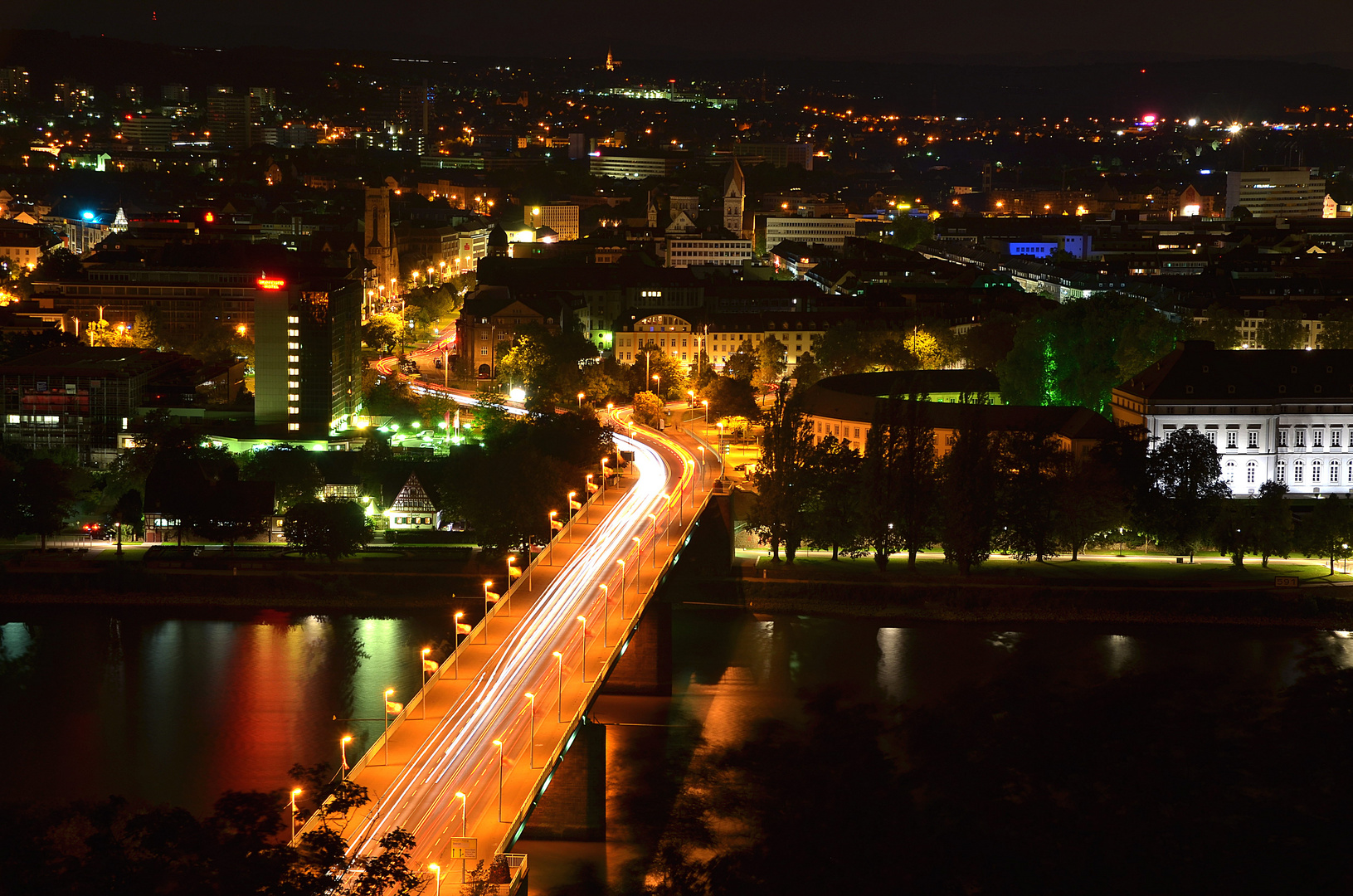 Koblenz bei Nacht