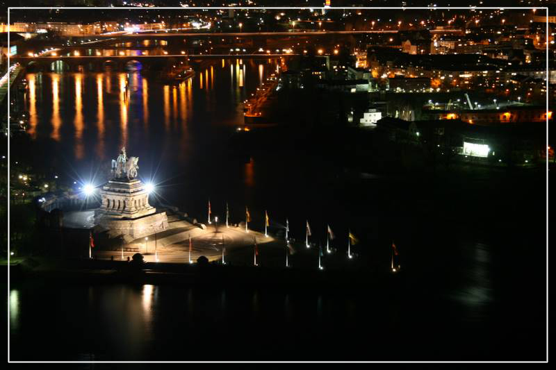 Koblenz bei Nacht