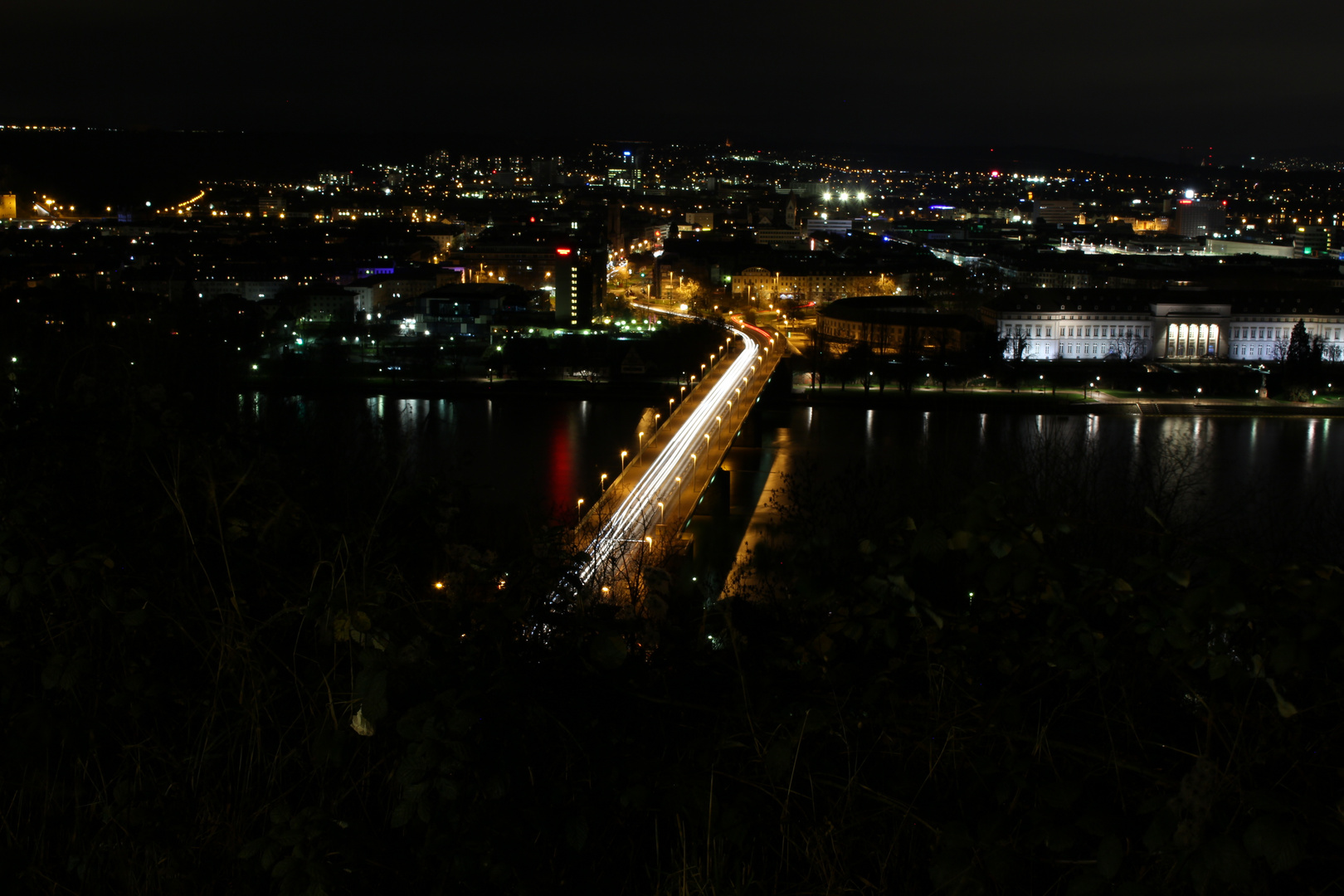 Koblenz bei Nacht