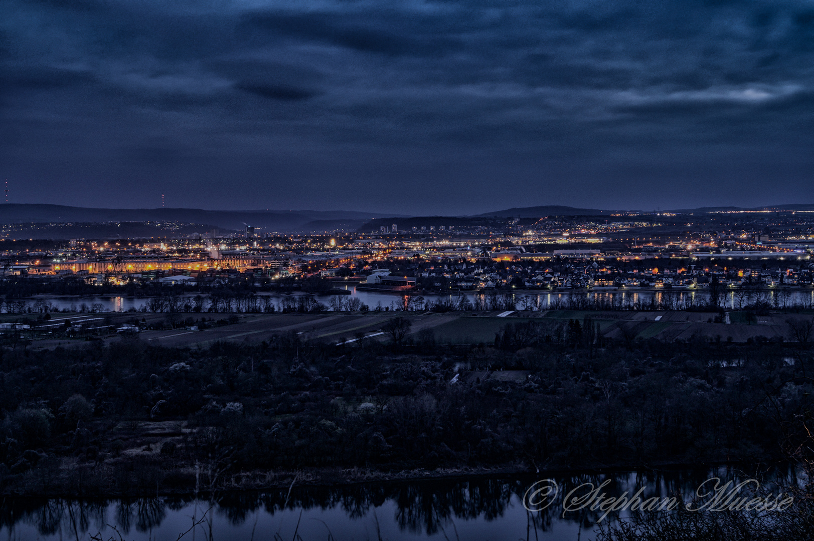 Koblenz bei Nacht