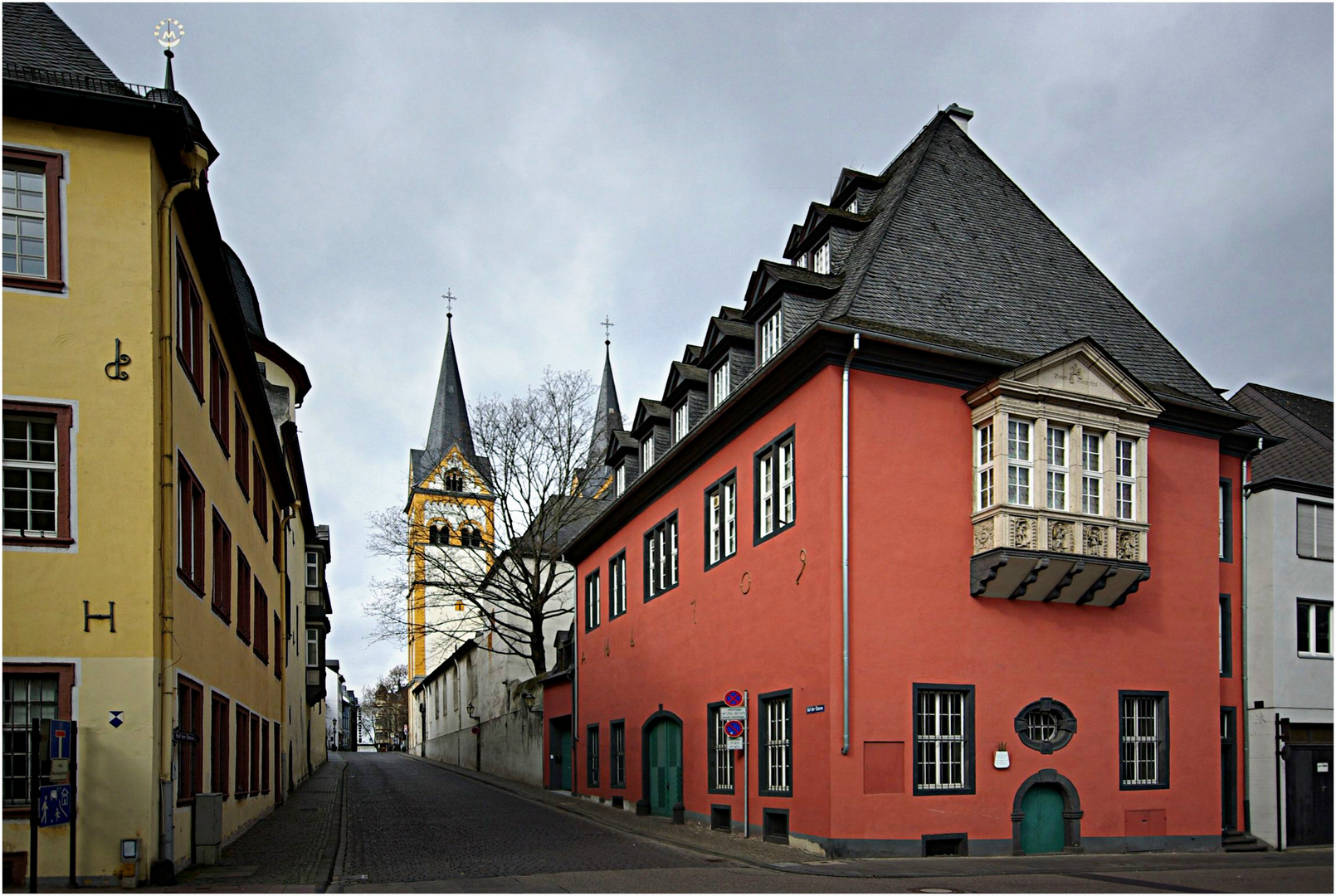 Koblenz (Das Krämerzunfthaus Kornpfortstr. /Auf der Danne)