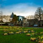 Koblenz,  Der Blumenhof am Deutschherrenhaus