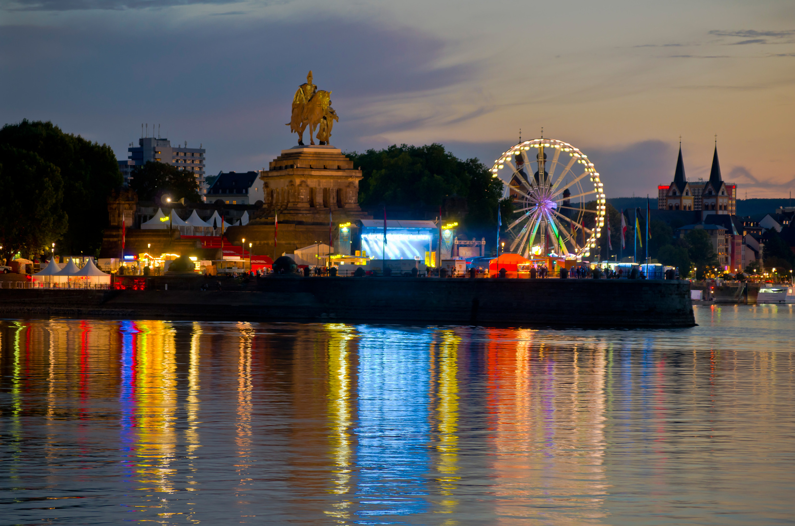 Koblenz, Deutsches Eck