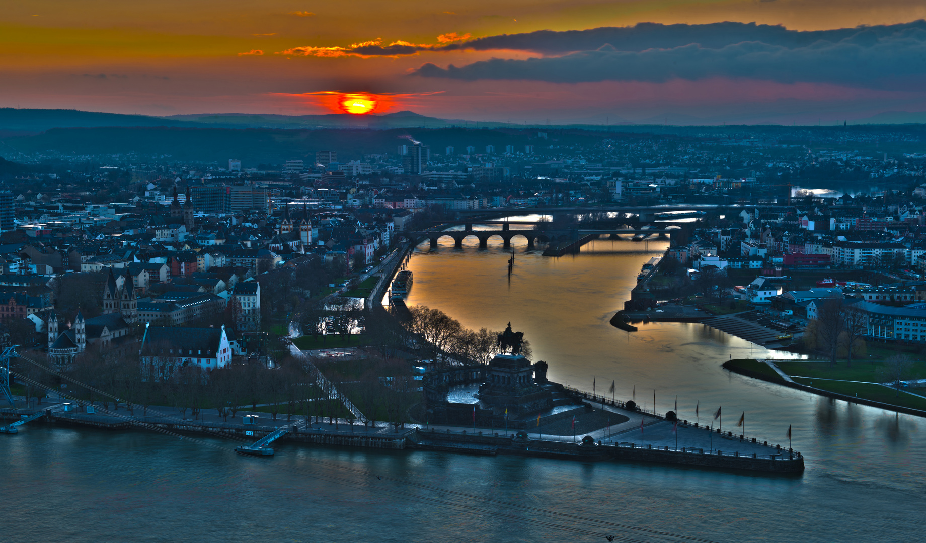 Koblenz - Deutsches Eck