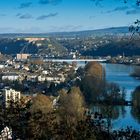 Koblenz, die Vorstadt, Rheinlache