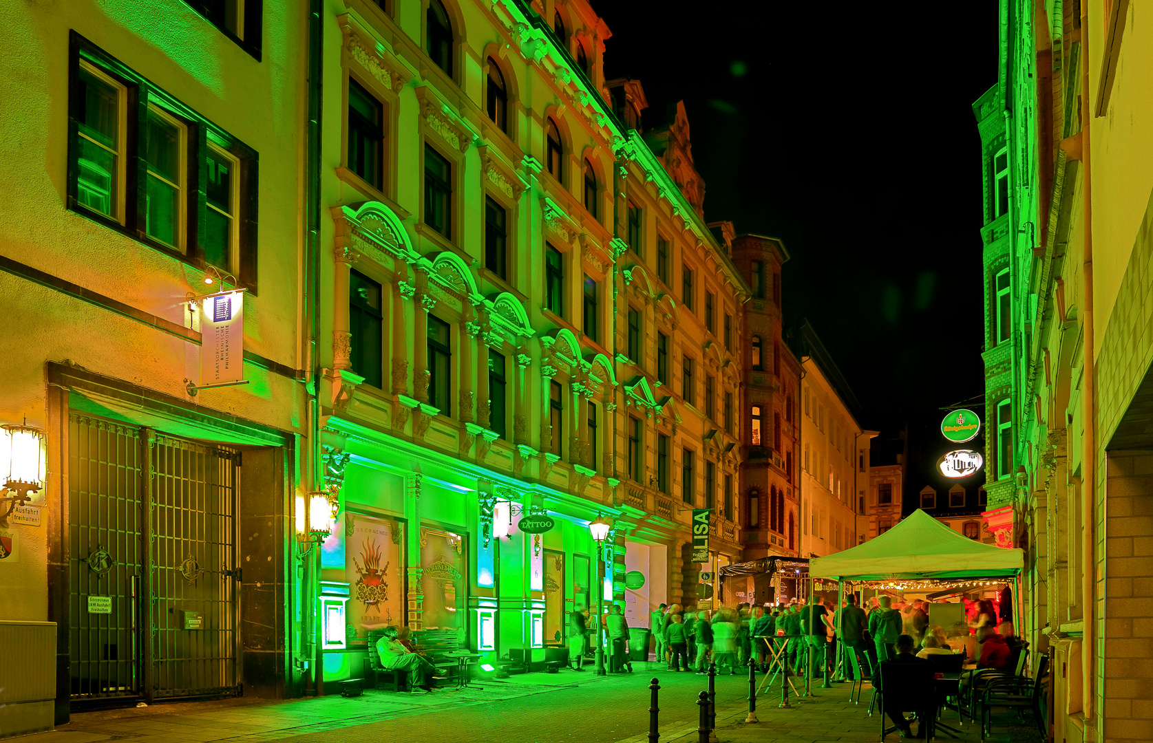 Koblenz, Elzerhofstraße beim Schängelmarkt 2019