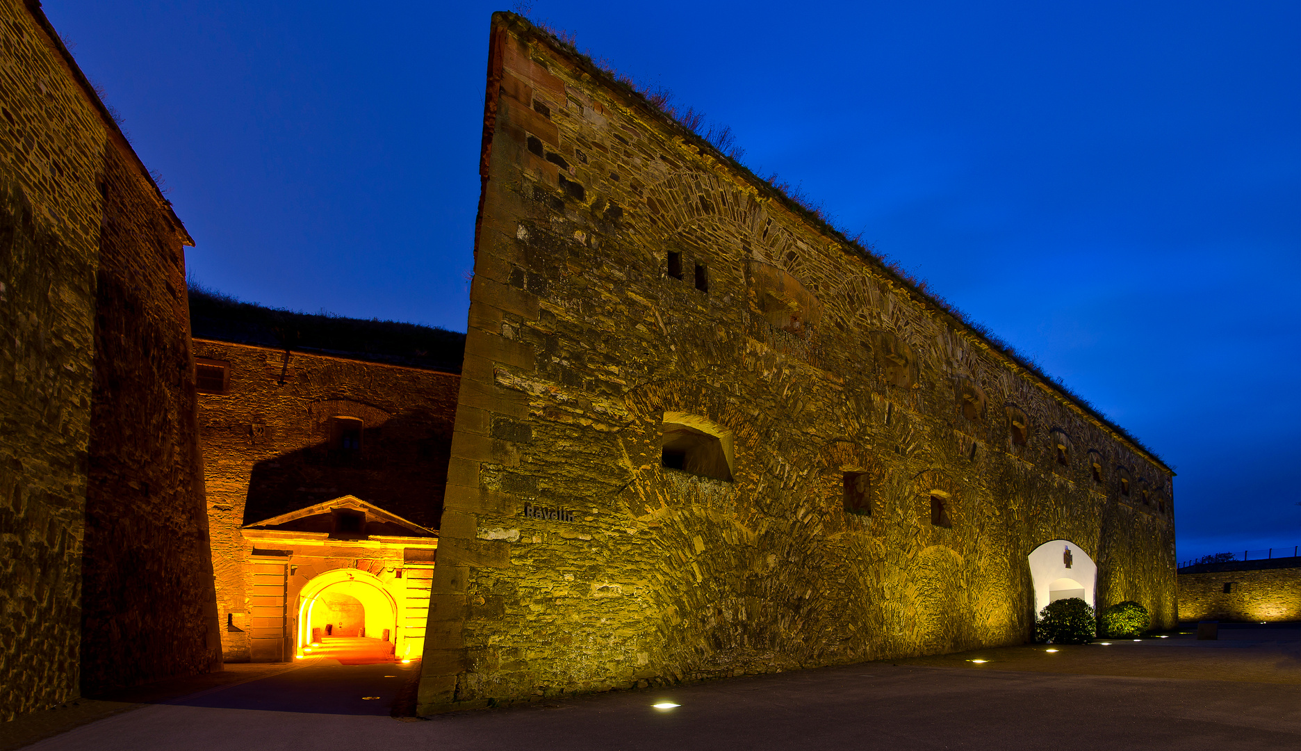 Koblenz, Festung Ehrenbreitstein, der Ravelin