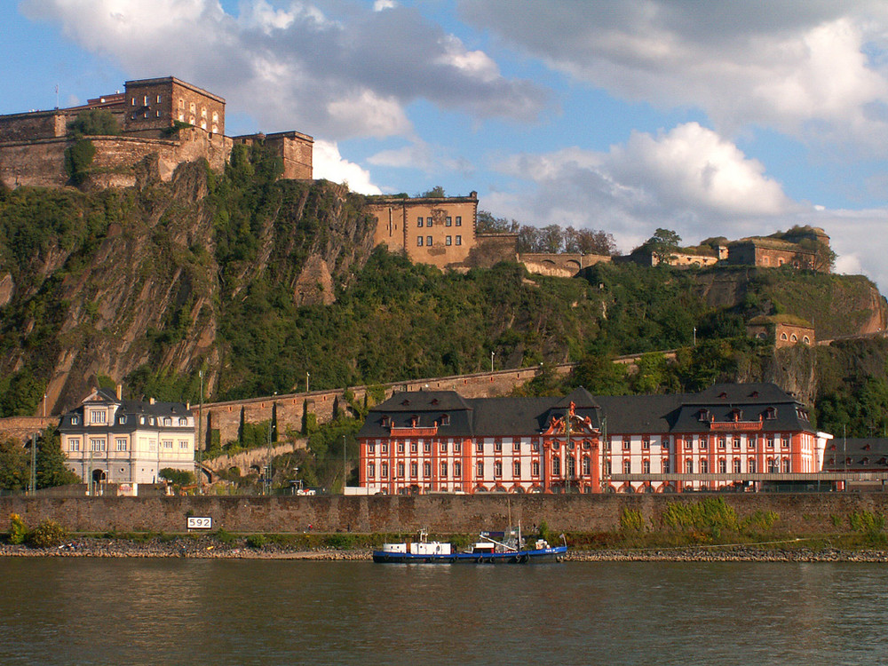 Koblenz (Festung Ehrenbreitstein und Dikasterialgebäude)