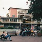 Koblenz Hauptbahnhof Vorplatz 1995 vor dem Umbau