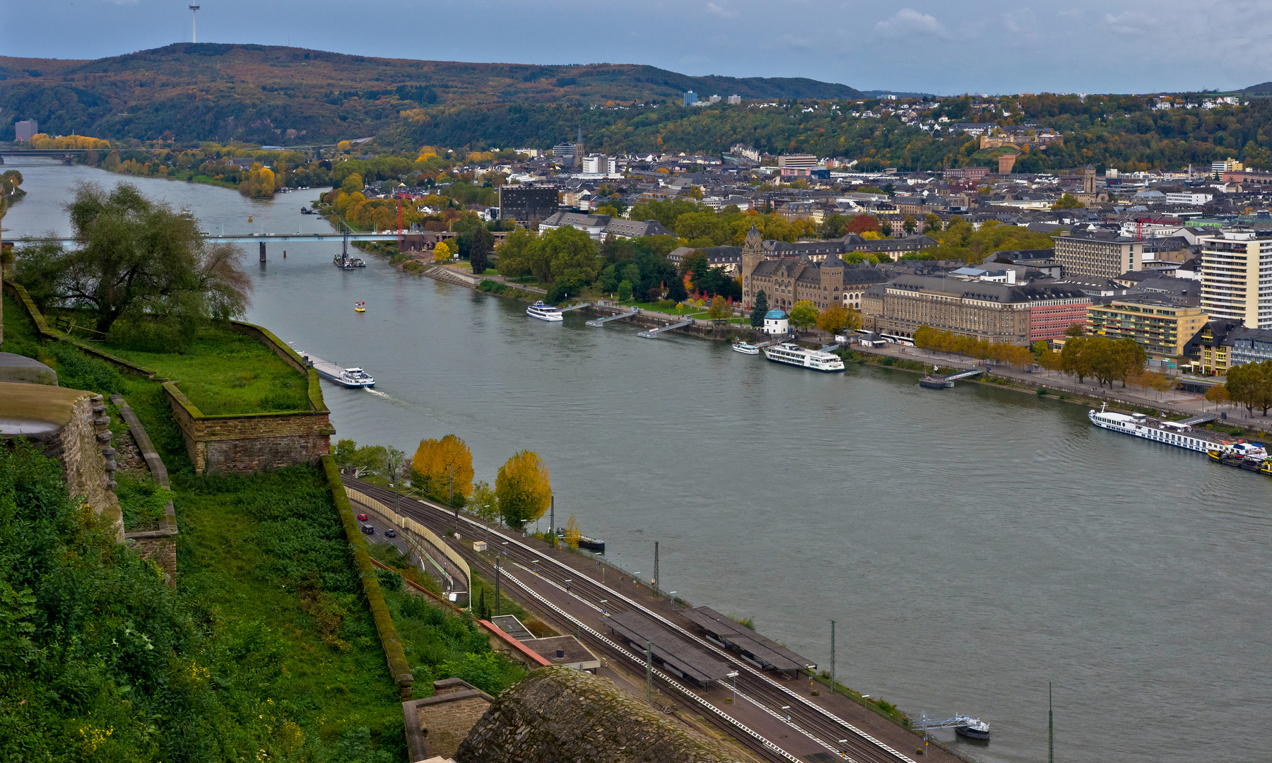 Koblenz, Herbststimmung